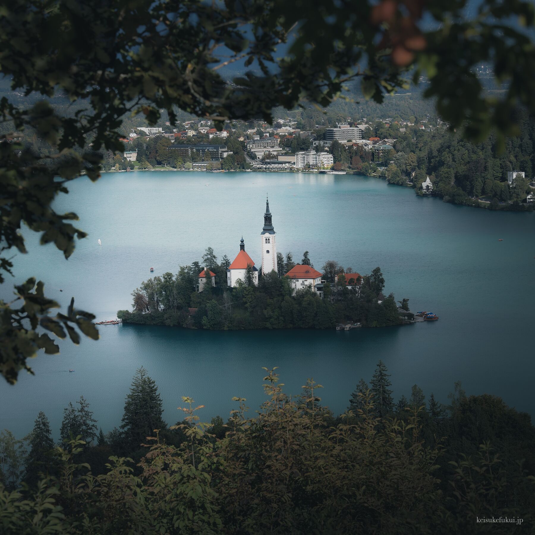 Lake Bled, Sloveniaで撮影した写真